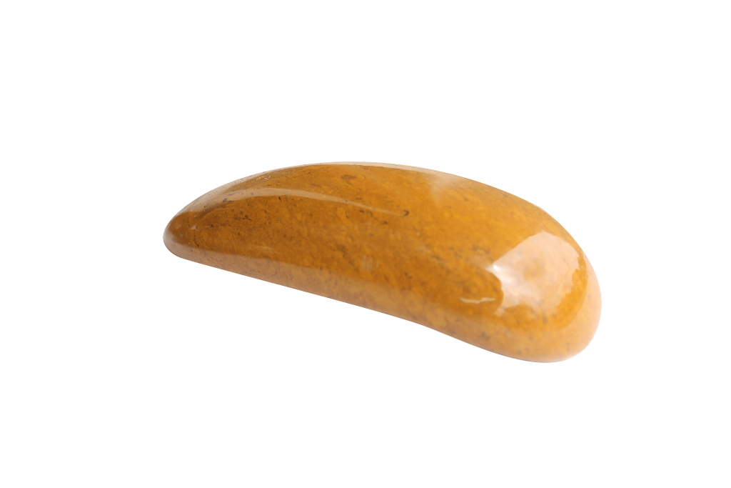 Yellow Jasper Round Massage Tool