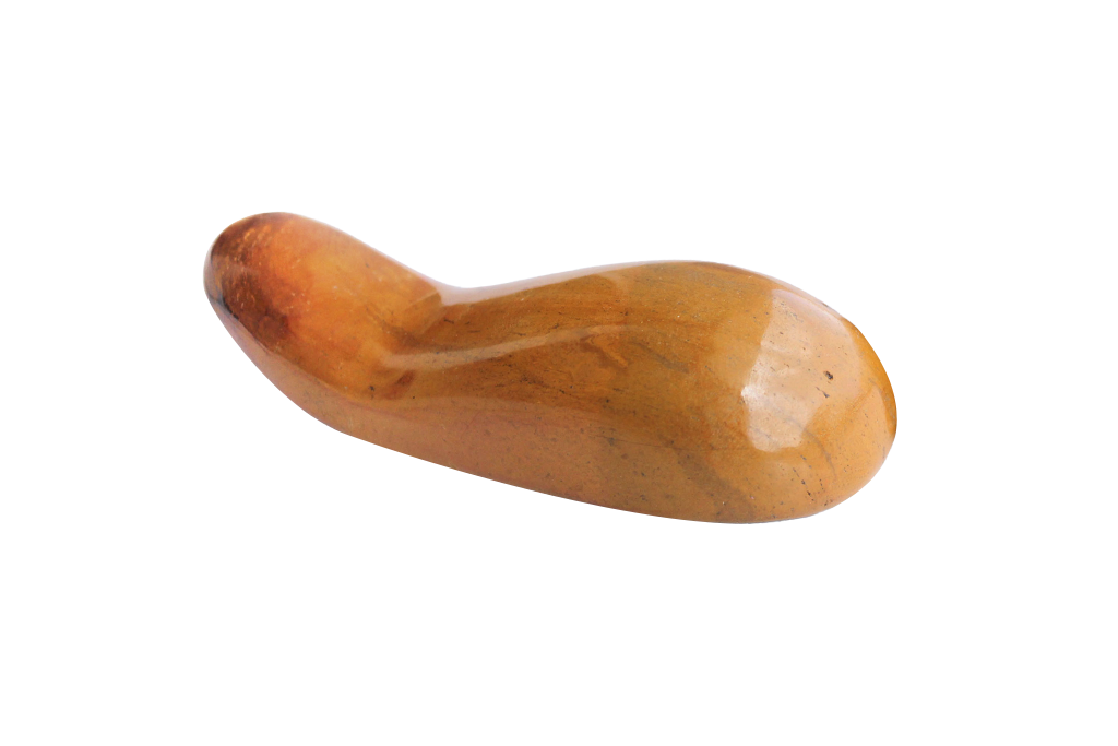 Yellow Jasper Handheld Massage Tool