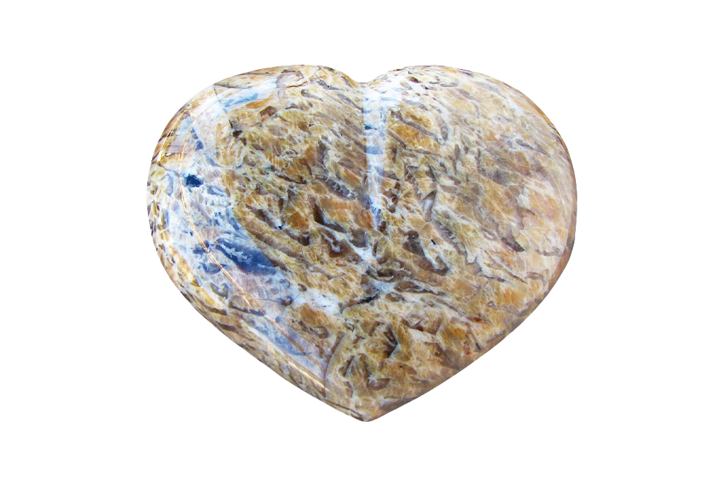 Zebradorite Large Heart