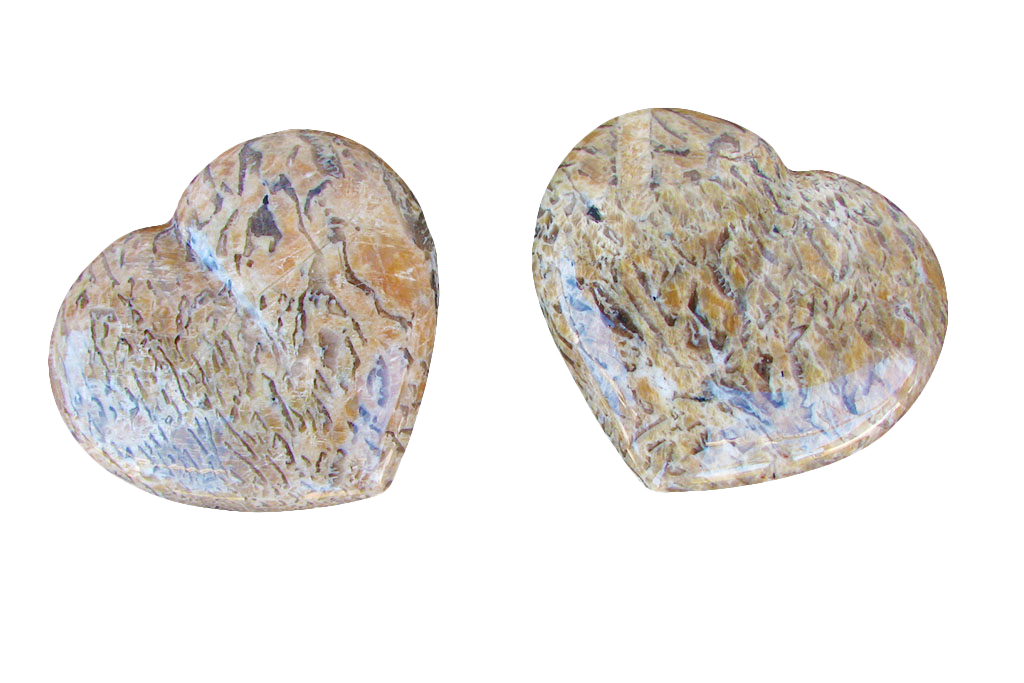 Zebradorite Large Heart carvings. Luxury Home Decor. Gift item
