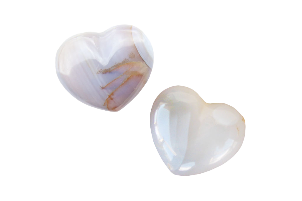 Agate Jewelry Heart