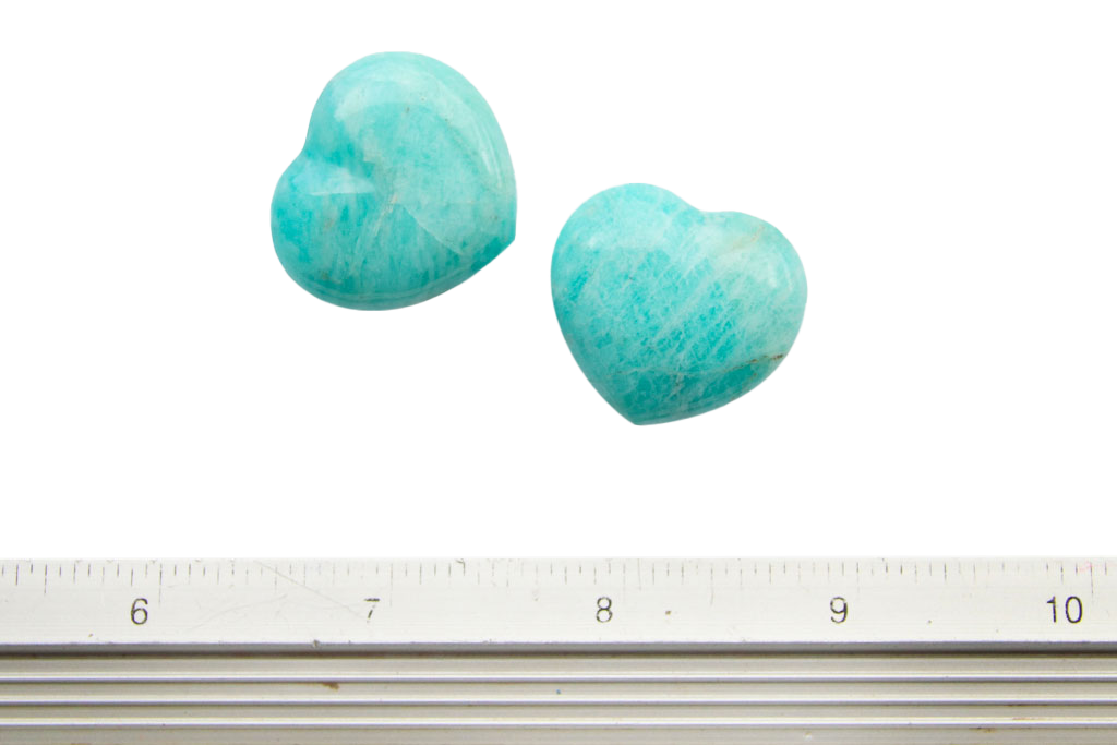 Amazonite Handmade Jewelry Heart Carvings. Gift or Decorative items