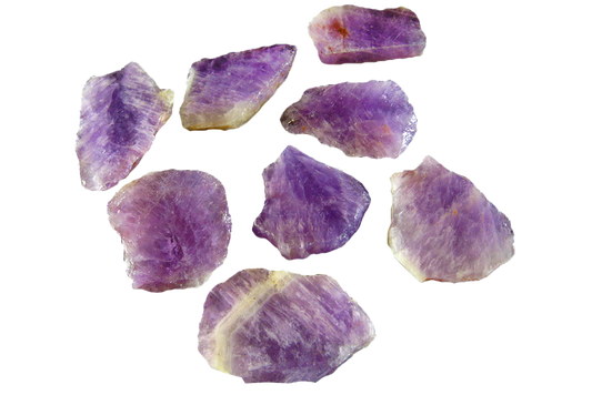 Banded Amethyst Polished One Face