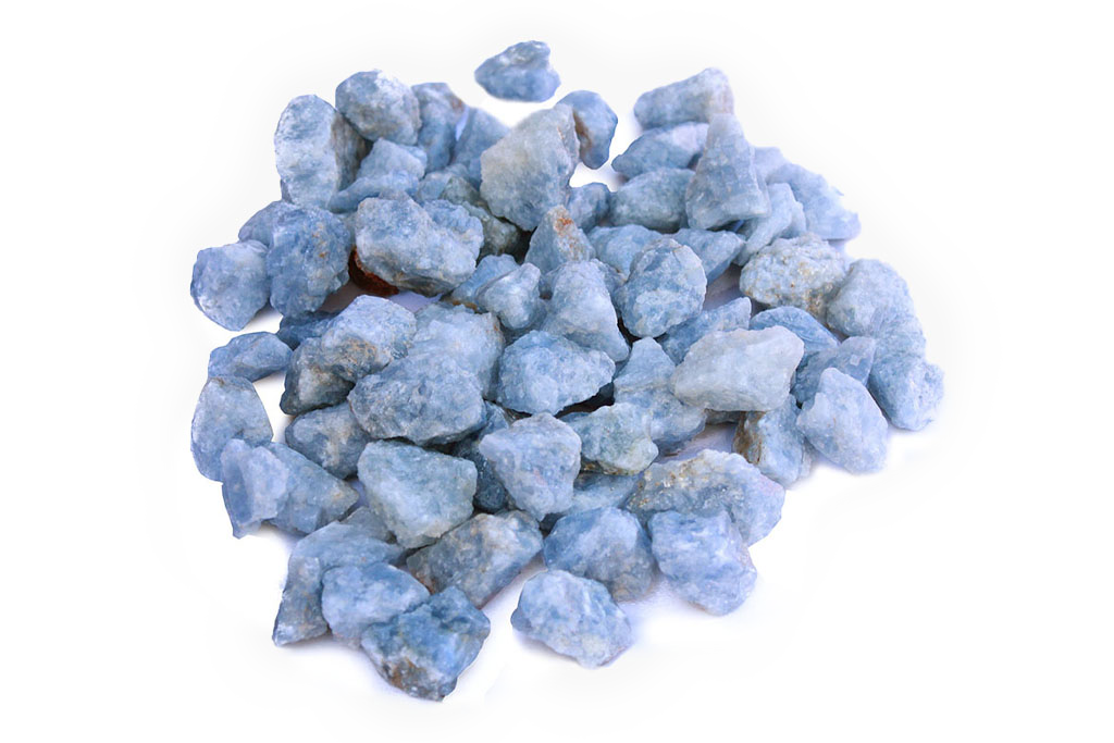 Blue Calcite Gem Decor Rough | 3 Lb Bags