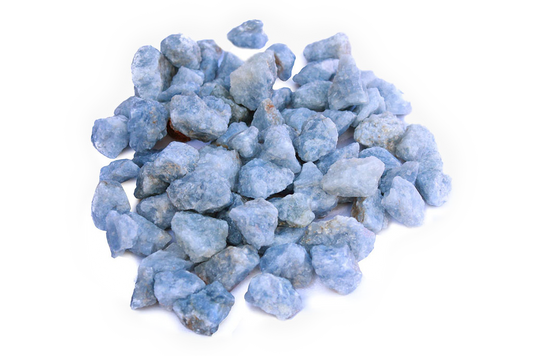Blue Calcite Gem Decor Rough. Interior and Exterior application