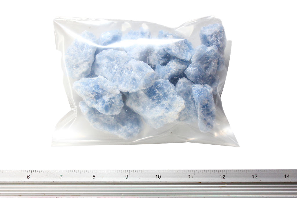 Blue Calcite Gem Decor Rough | 3 Lb Bags