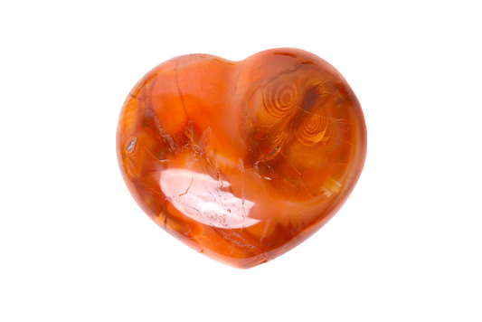 Carnelian Large Decorative Heart