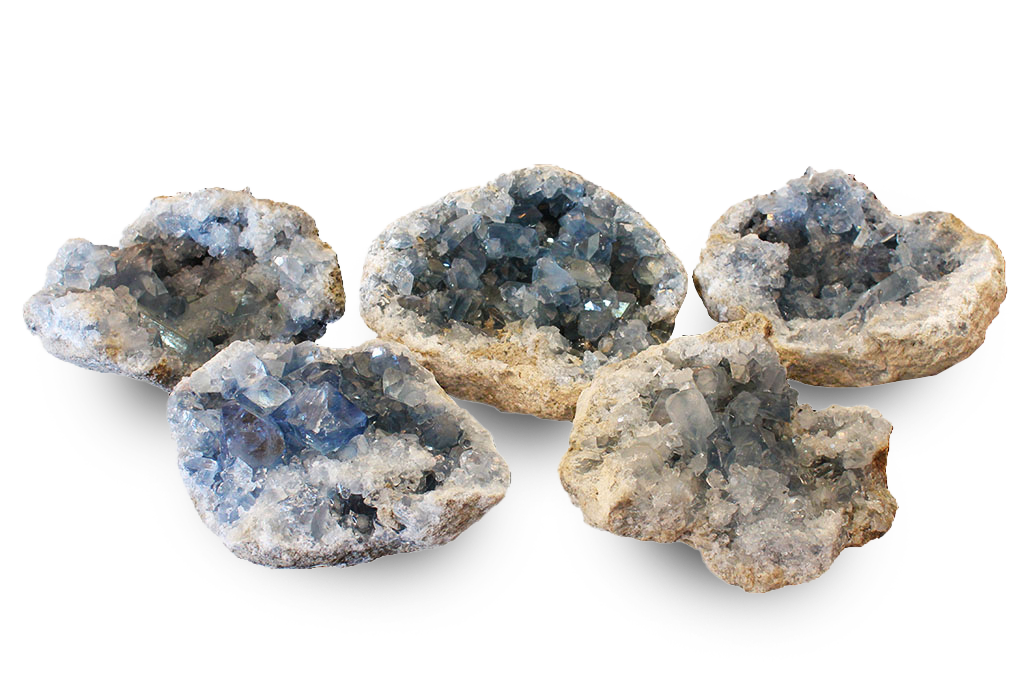 Celestite Druze - First Quality