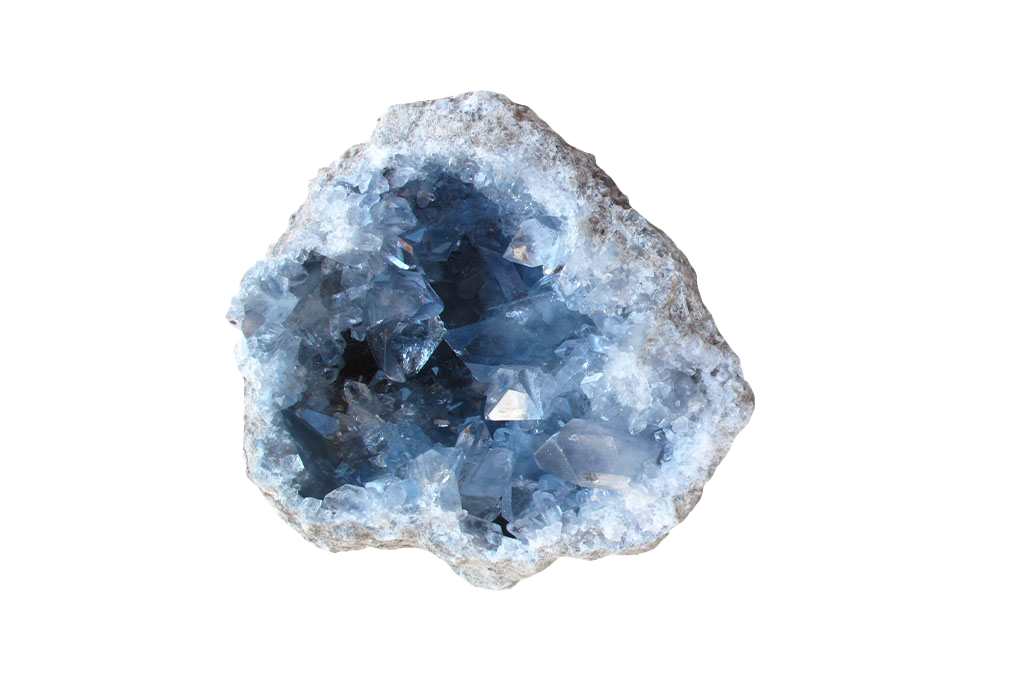 Celestite Druze - First Quality