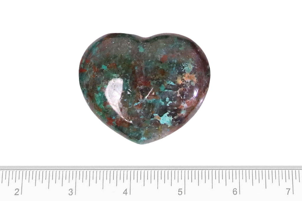 Chrysocolla Heart Carvings. Luxury and modern home decor. Gift idea items