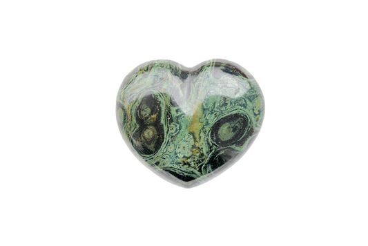 Crocodile Jasper Decorative Heart