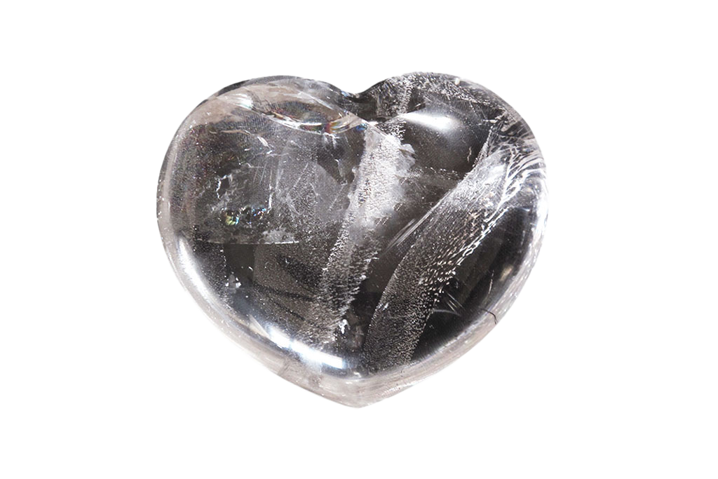 Crystal Quartz Heart Carvings. Luxury and modern home decor. Gift idea items