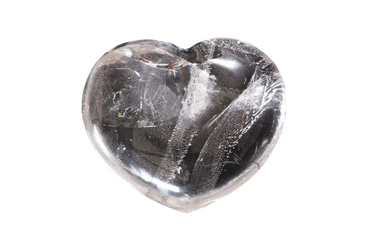Crystal Quartz Heart Carvings. Luxury and modern home decor. Gift idea items