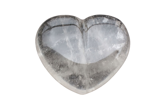 Crystal Quartz Large Heart carvings. Luxury Home Decor. Gift item
