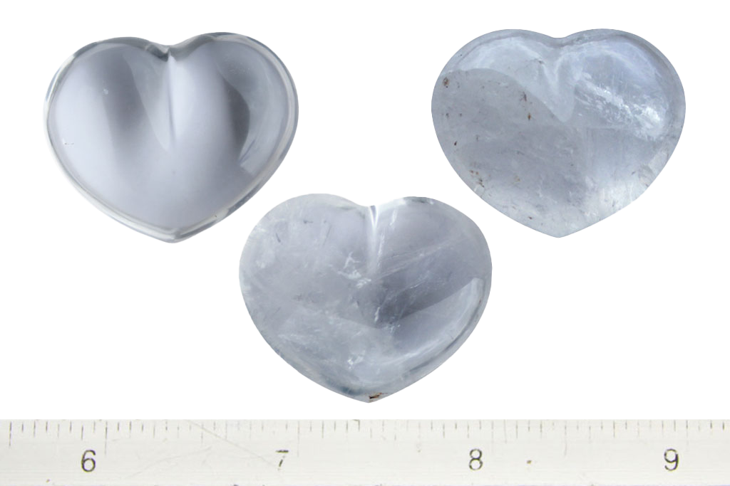 Crystal Quartz Jewelry Heart