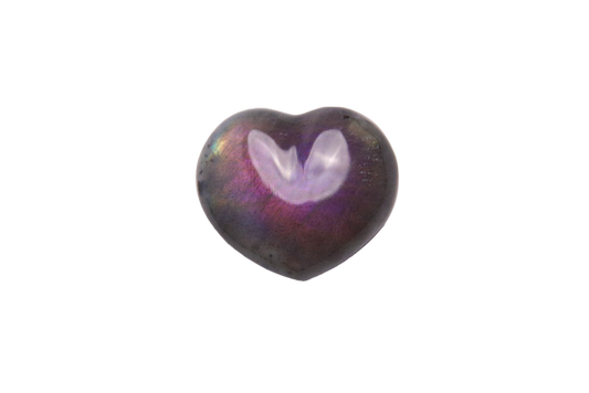 Labradorite - Purple - Jewelry Heart