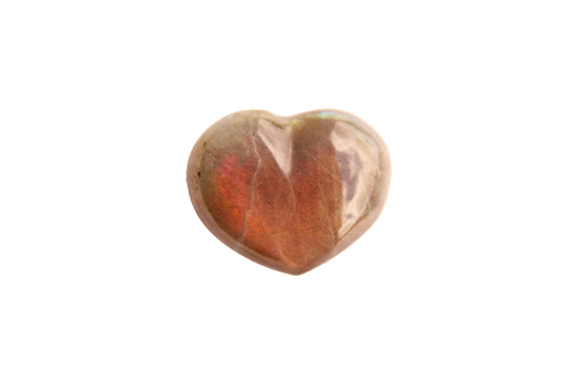 Labradorite - Fire - Jewelry Heart, 1 in, 20 g