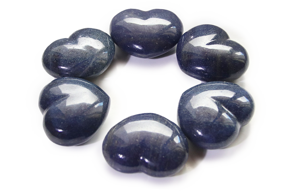 Lazulite Decorative Heart. Luxury and modern home decor. Gift idea items