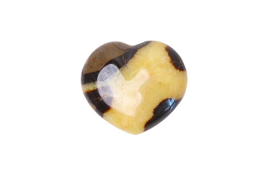Septarian Decorative Heart. Luxury and modern home decor. Gift idea items