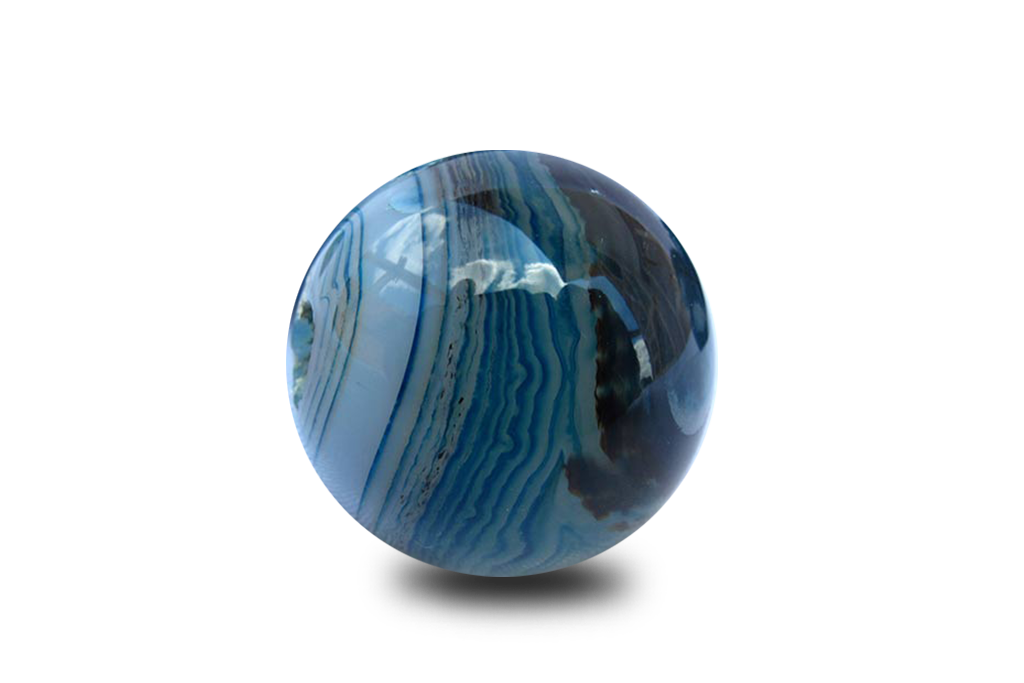 Blue Agate Spheres