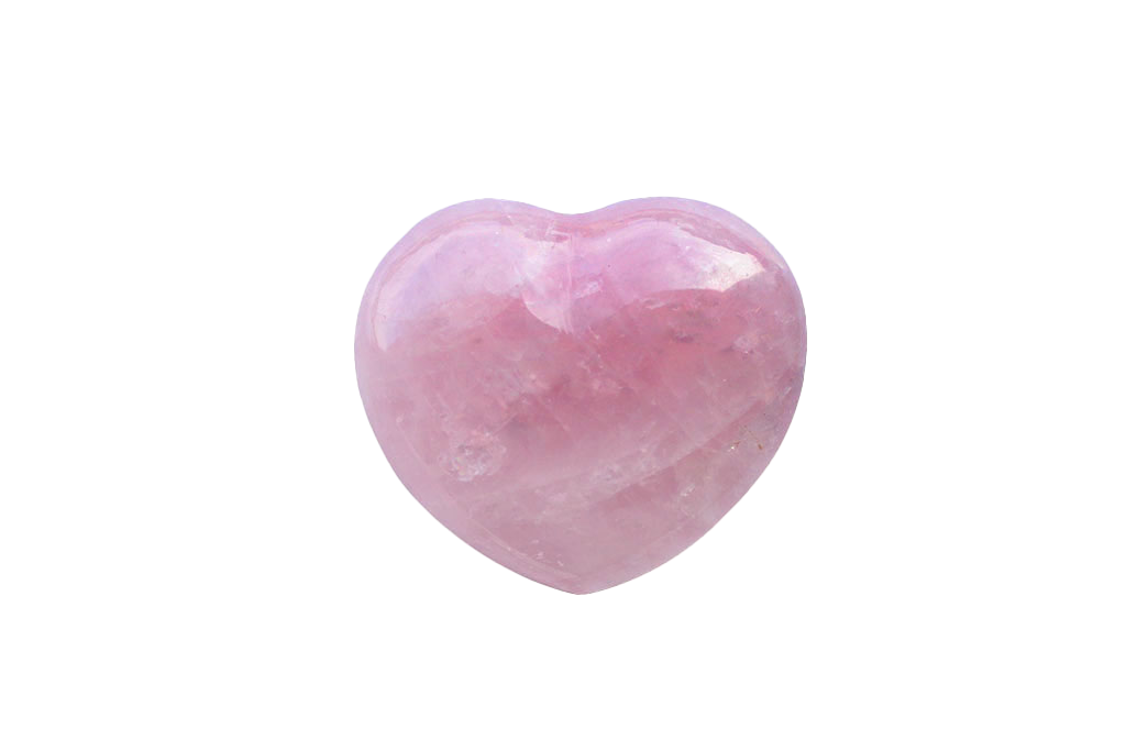 Rose Quartz Decorative Heart