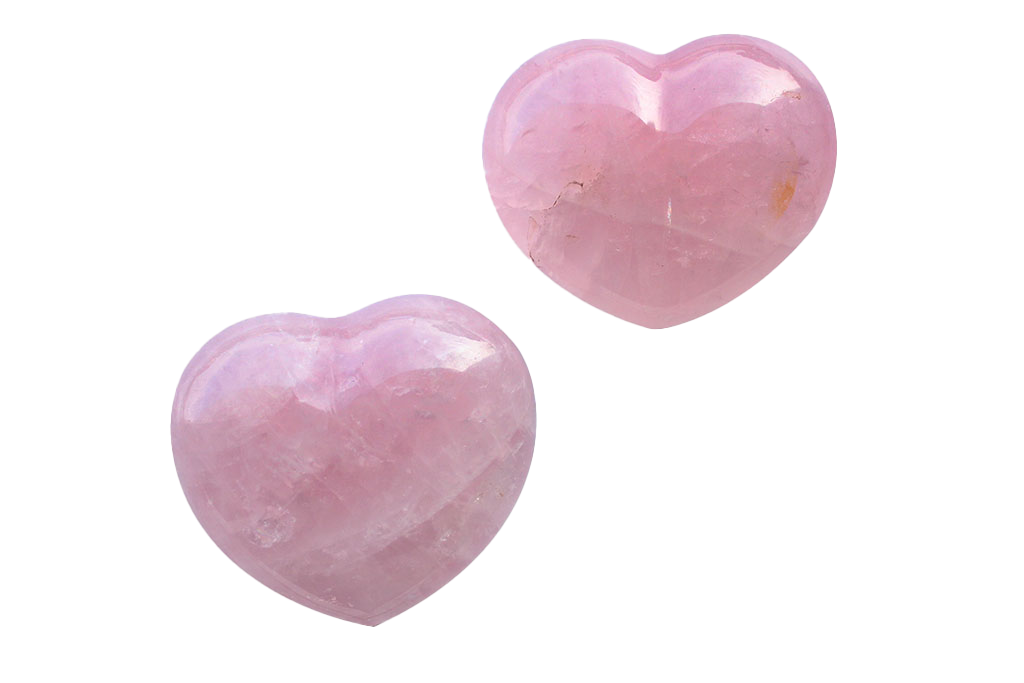 Rose Quartz Decorative Heart