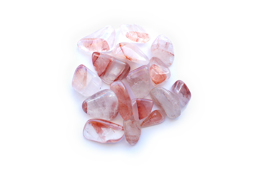 Fire Quartz Tumble Stones | 1 Lb Bag | 30-45mm