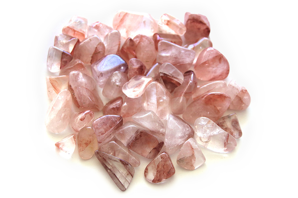 Fire Quartz Tumble Stones. Interior home decoration. Luxury Modern decoration