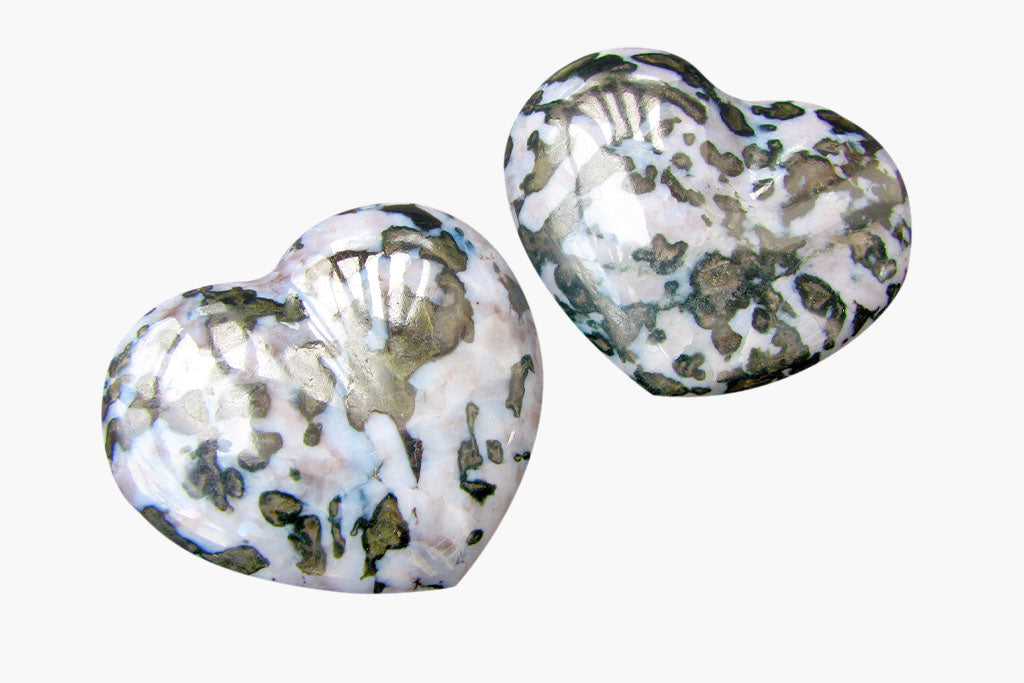Indigo Gabbro Decorative Heart. Luxury and modern home decor. Gift idea items