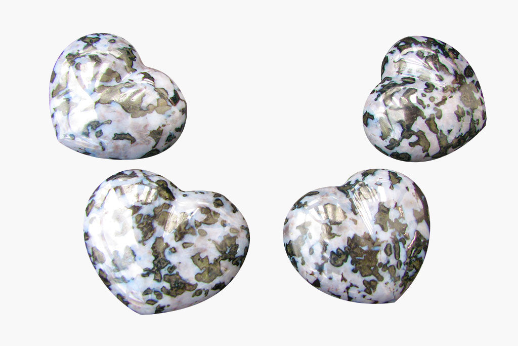 Indigo Gabbro Decorative Heart. Luxury and modern home decor. Gift idea items