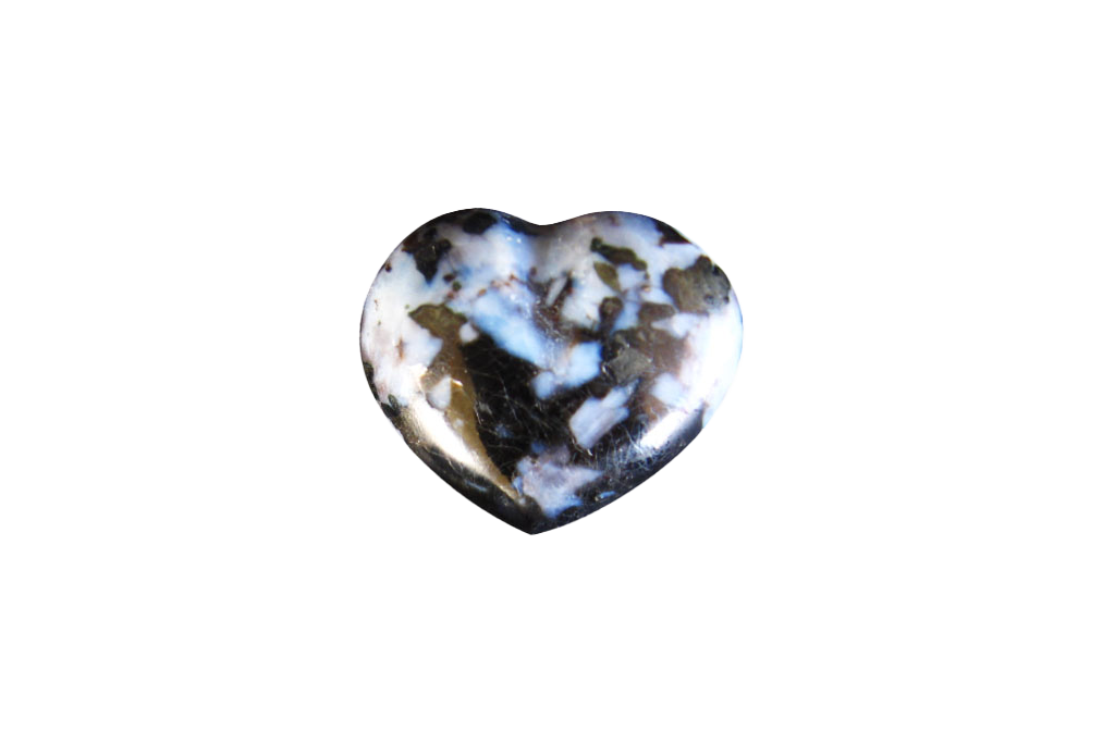 Indigo Gabbro Handmade Jewelry Heart Carvings. Gift or Decorative items
