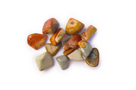 Desert Jasper Tumble Stones. Interior home decoration. Luxury Modern decoration
