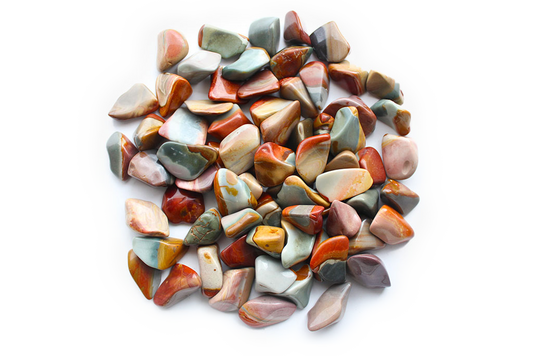 Desert Jasper Tumble Stones. Interior home decoration. Luxury Modern decoration