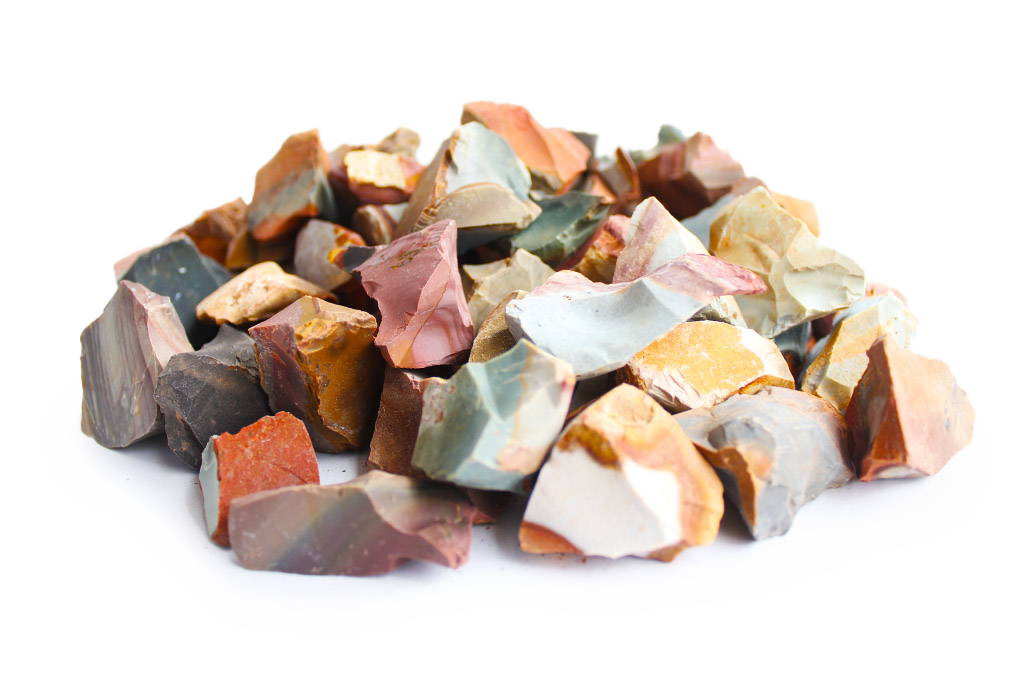 Desert Jasper Gem Decor Rough | 3 Lb Bags