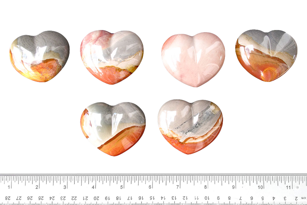 Desert Jasper Decorative Heart