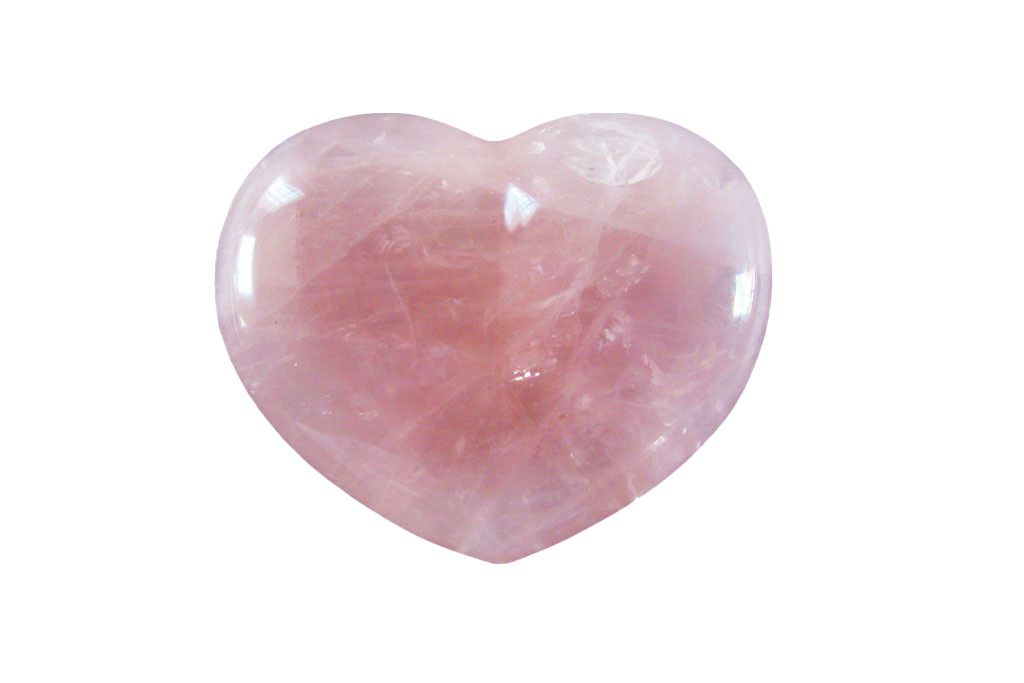 Rose Quartz Heart Carvings. Luxury and modern home decor. Gift idea items
