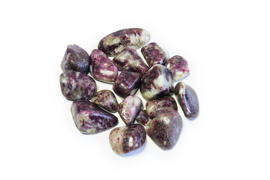 Ruby Tourmaline Tumble Stones. Interior home decoration. Luxury Modern decoration