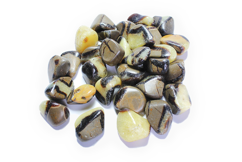 Septarian Tumble Stones | 1 Lb Bag | 30-45mm