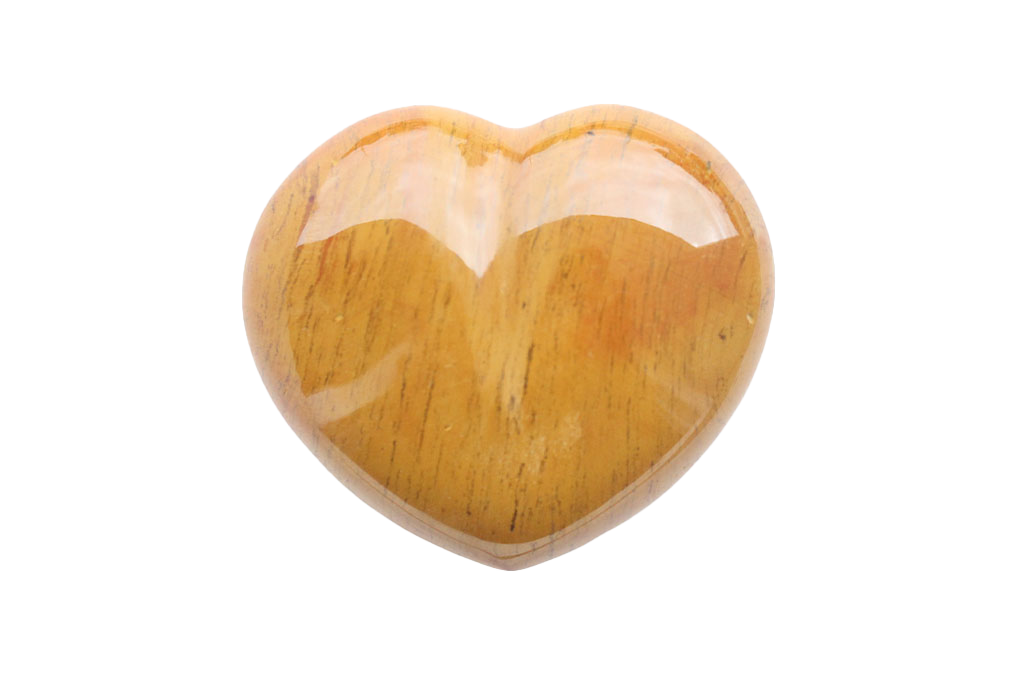 Yellow Jasper Heart Carvings. Luxury and modern home decor. Gift idea items