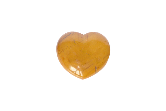 Yellow Jasper Handmade Jewelry Heart Carvings. Gift or Decorative items