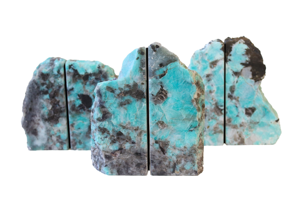 Amazonite Bookends