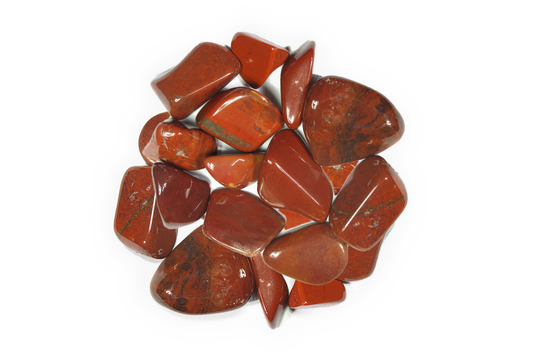 Chestnut Jasper Tumble Stones | 1 Lb Bag | 30-45mm