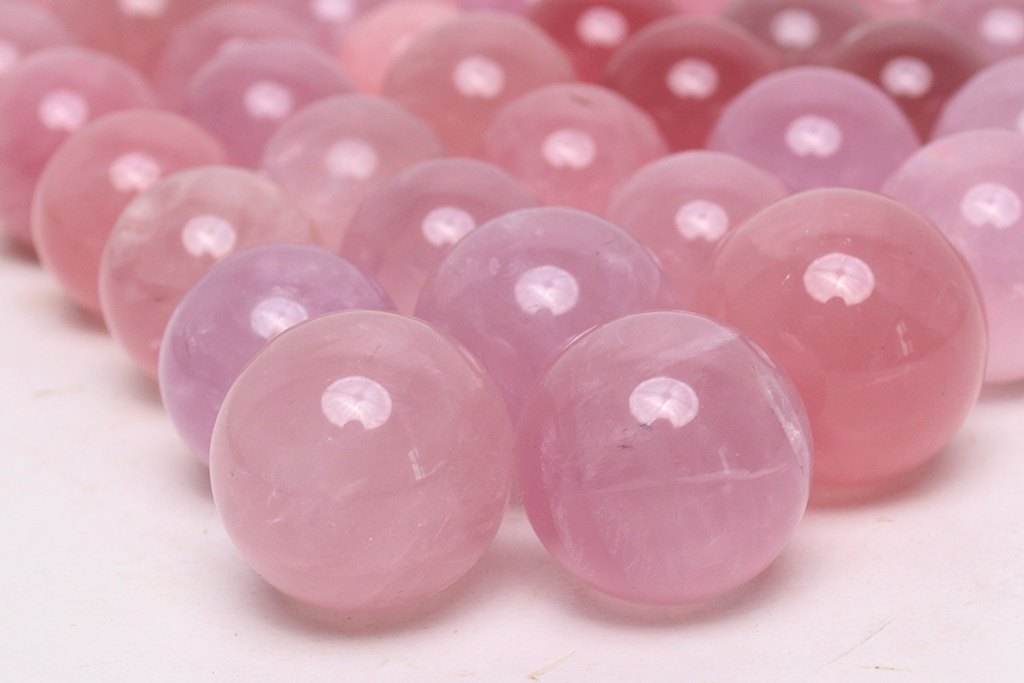 Rose Quartz Spheres