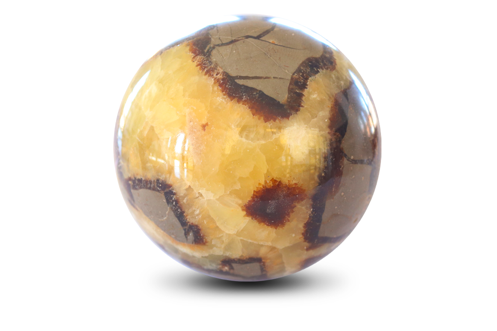 Hand Polished Septarian Spheres