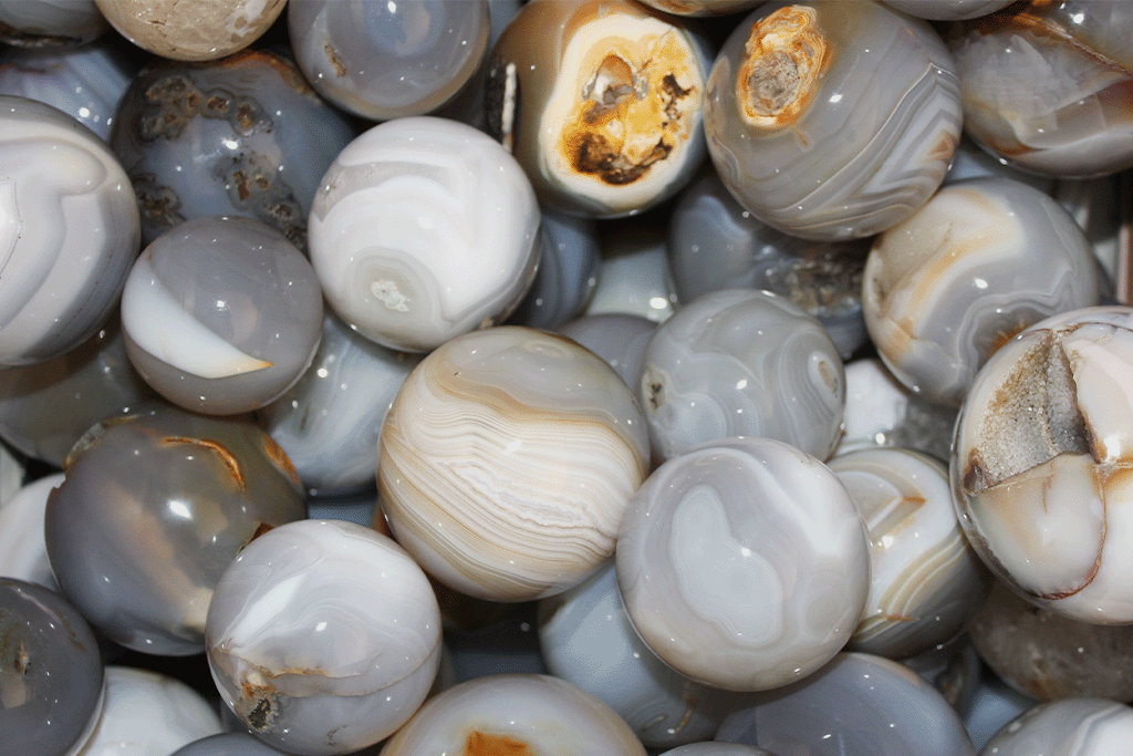 Hand Polished Agate Spheres