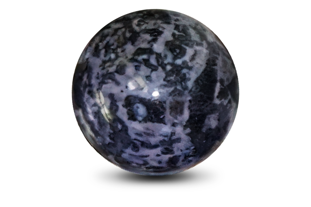 Indigo Gabbro Spheres