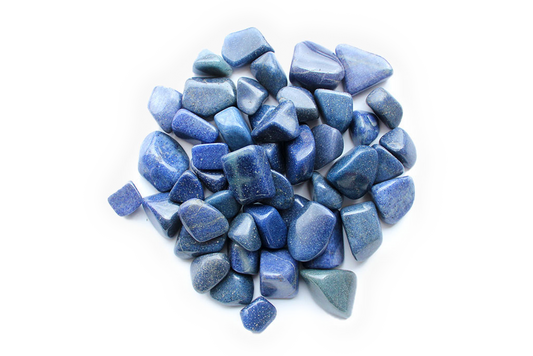 Lazulite Tumble Stones | 1 Lb Bag | 20-30mm