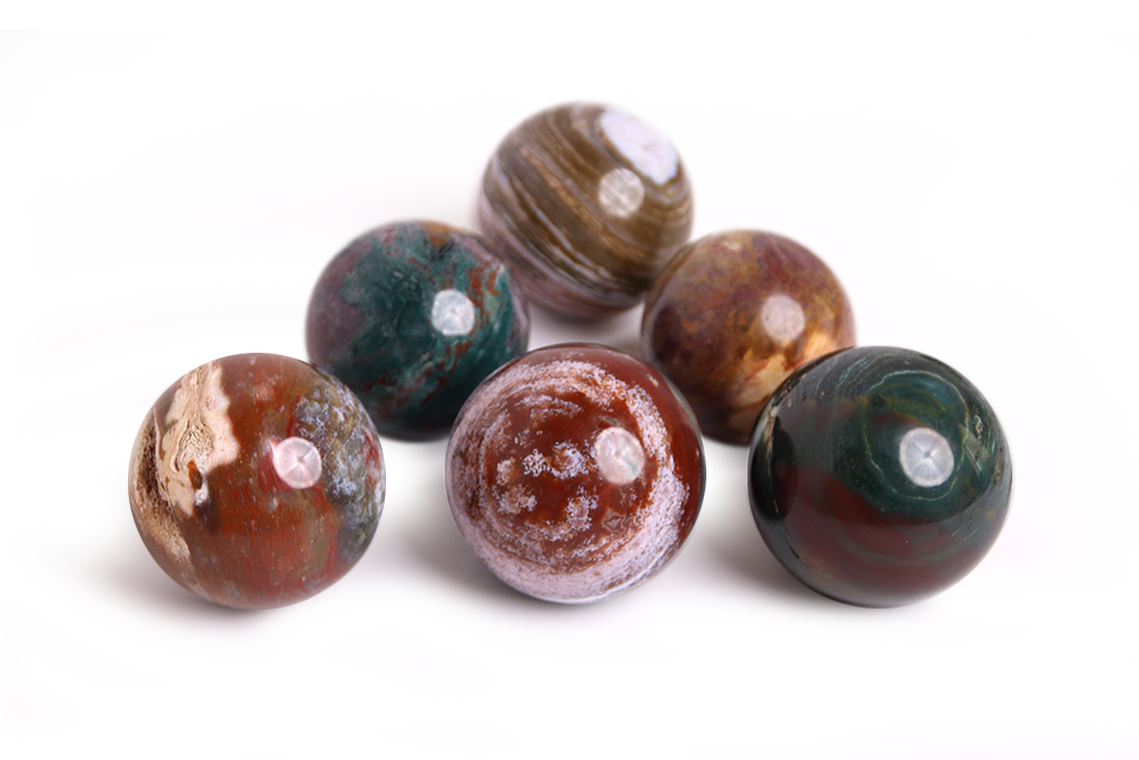 Desert Jasper Jasper Spheres