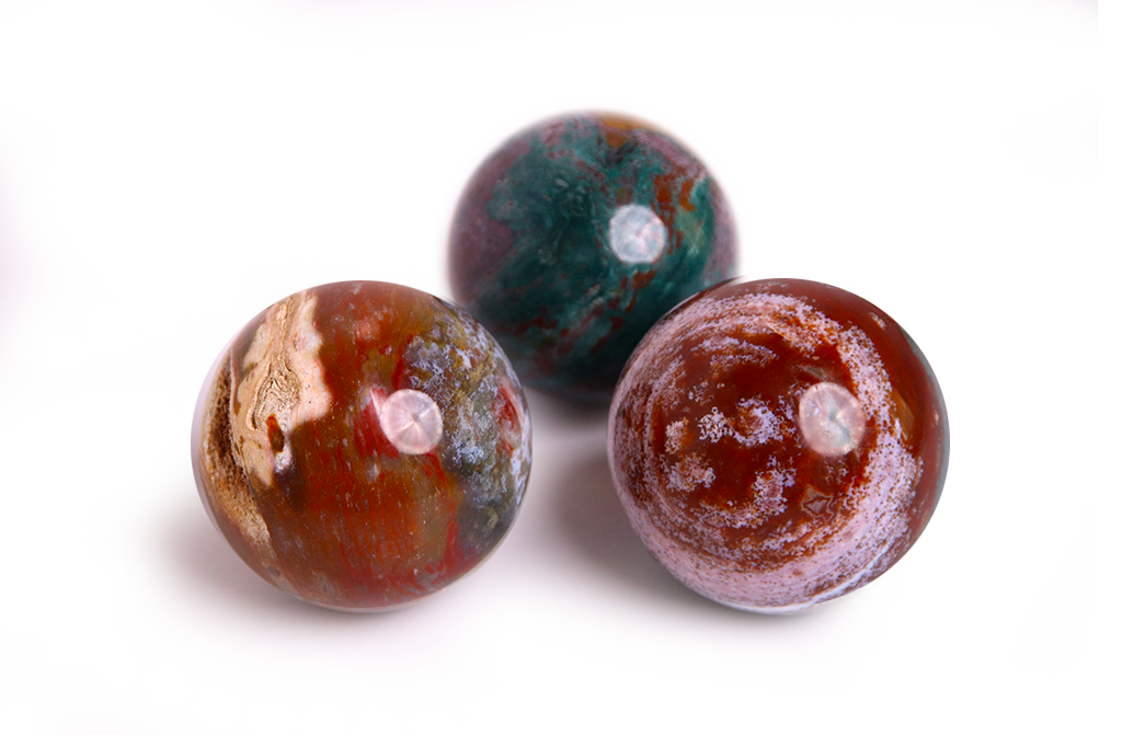 Desert Jasper Jasper Spheres