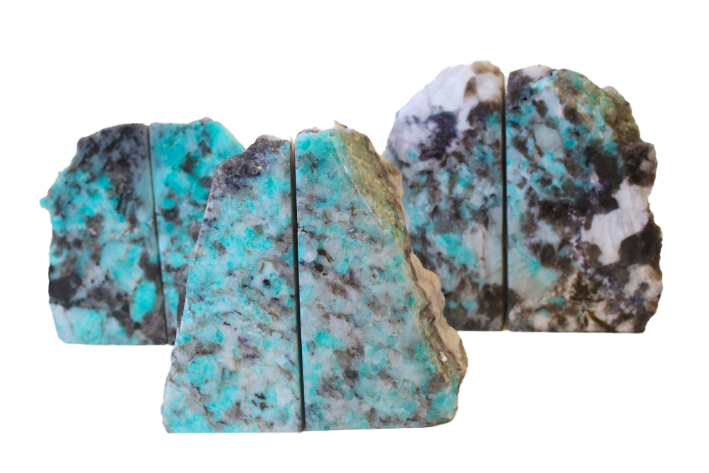 Amazonite Bookends